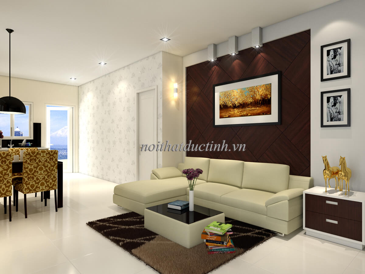 Thiết kế nội thất chung cư anh Duy - Times City 